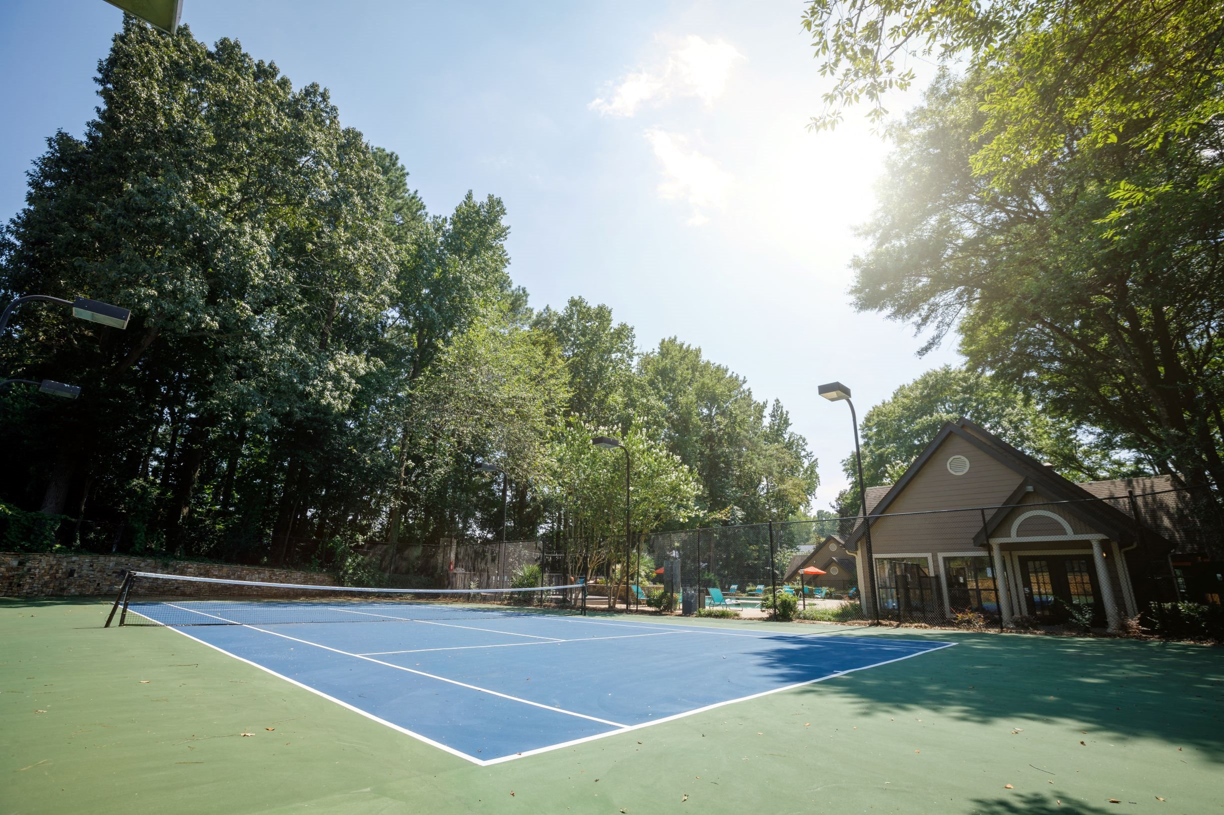 Tennis Court at The Avenues of North Decatur in Decatur, GA.